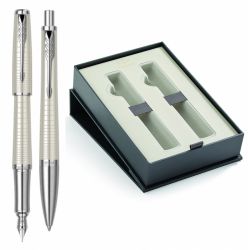 Stilou Parker Duofold The Craft of Travelling Set Parker Urban Premium pearl