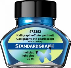 Caligrafie Cerneala perlata caligrafie blue Standardgraph 30 ml